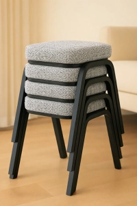 Metal Tabure - 4 Adet